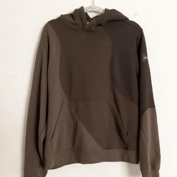 Alo Yoga Alo make waves hoodie espresso tonal in Brown - Picture 5 of 5
